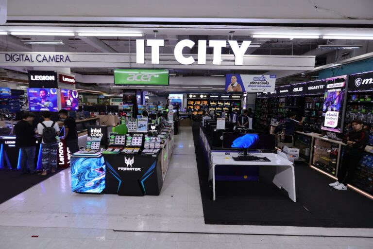 IT City ศูนย์รวมคอมพิวเตอร์ โน้ตบุ๊ก สมาร์ทโฟน อุปกรณ์เสริม ครบวงจร